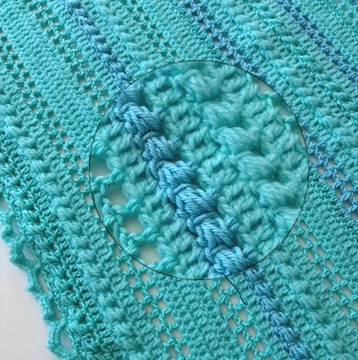 Châle Bleu Ciel Turquoise — tous les coloris disponibles