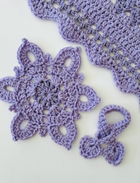 Châle Mauve — tous les coloris disponibles