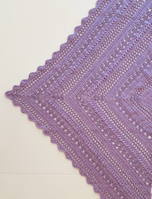 Châle Mauve